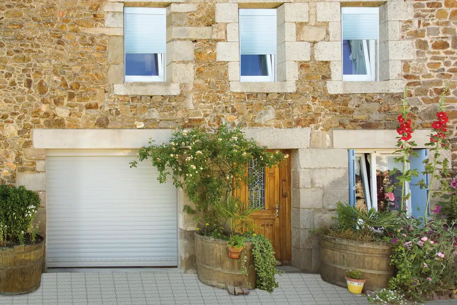 Porte de maison enroulable thonon - Fenêtres du Léman