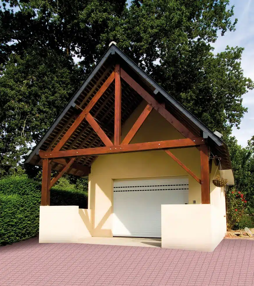 porte de garage individuel enroulante - Fenêtres du Léman